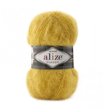 Alize Mohair Classic 100g (mohera, vilna, akrilanas) - Pasaulio Siūlai