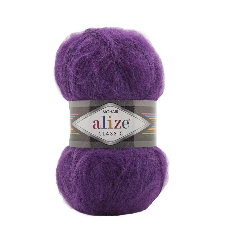 Alize Mohair Classic 100g (mohera, vilna, akrilanas) - Pasaulio Siūlai