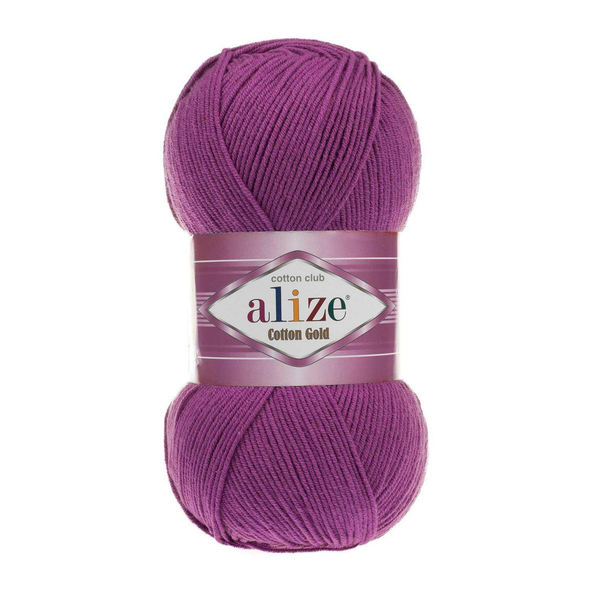 Alize Cotton Gold mezgimo siūlai 100g (medvilnė, akrilanas) - Pasaulio Siūlai