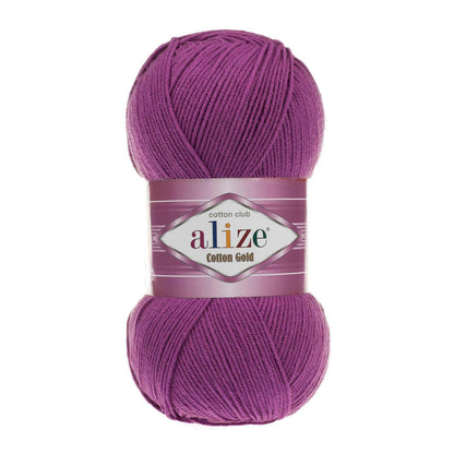 Alize Cotton Gold mezgimo siūlai 100g (medvilnė, akrilanas) - Pasaulio Siūlai