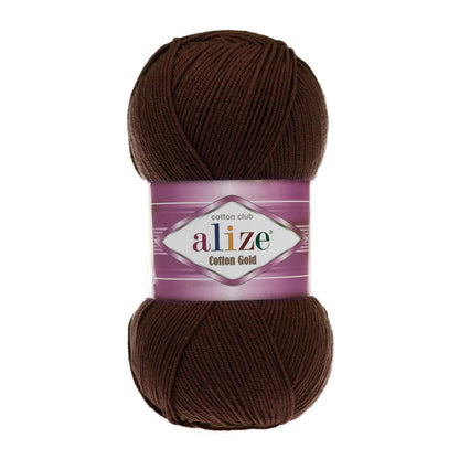 Alize Cotton Gold mezgimo siūlai 100g (medvilnė, akrilanas) - Pasaulio Siūlai