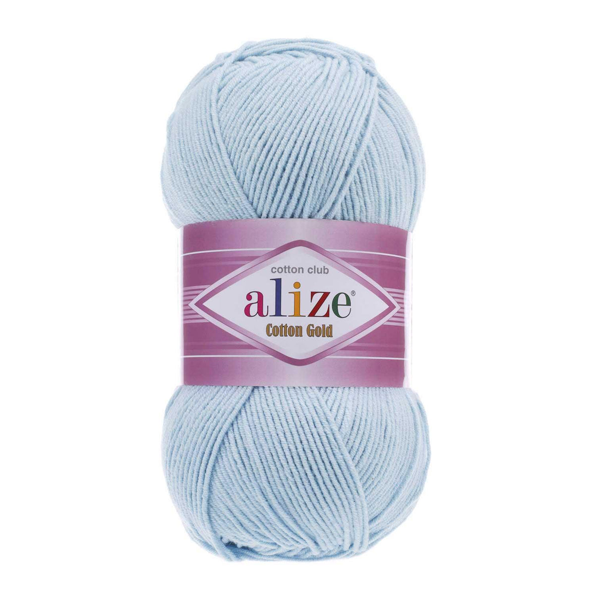 Alize Cotton Gold mezgimo siūlai 100g (medvilnė, akrilanas) - Pasaulio Siūlai