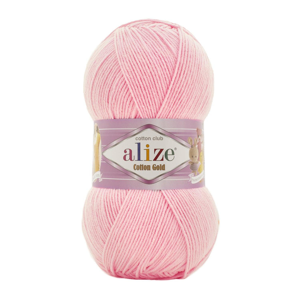 Alize Cotton Gold mezgimo siūlai 100g (medvilnė, akrilanas) - Pasaulio Siūlai