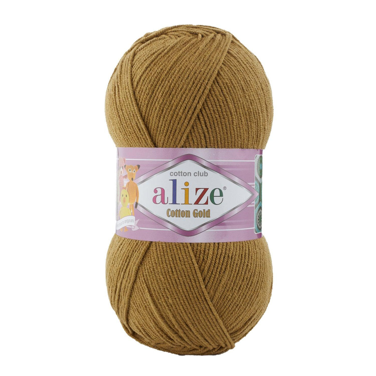 Alize Cotton Gold mezgimo siūlai 100g (medvilnė, akrilanas) - Pasaulio Siūlai