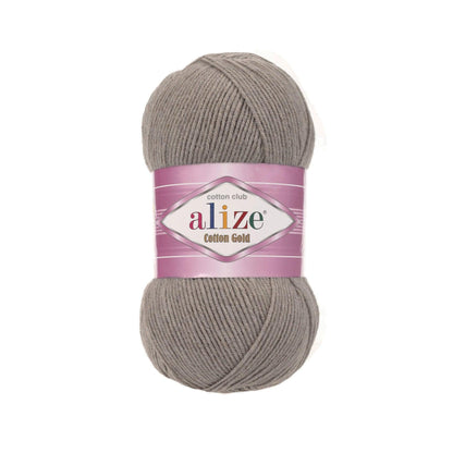 Alize Cotton Gold mezgimo siūlai 100g (medvilnė, akrilanas) - Pasaulio Siūlai