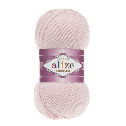 Alize Cotton Gold mezgimo siūlai 100g (medvilnė, akrilanas) - Pasaulio Siūlai