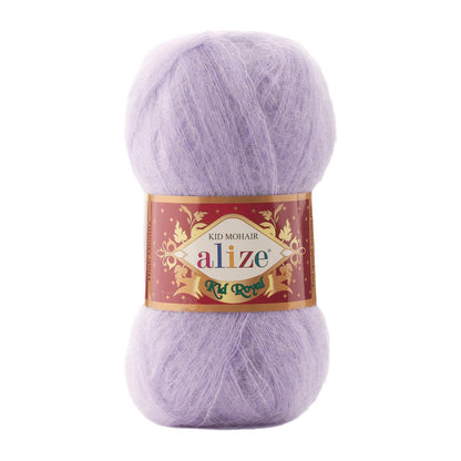 Alize Kid Mohair mezgimo siūlai 50g (62% mohair, 38% poliamidas) - Pasaulio Siūlai