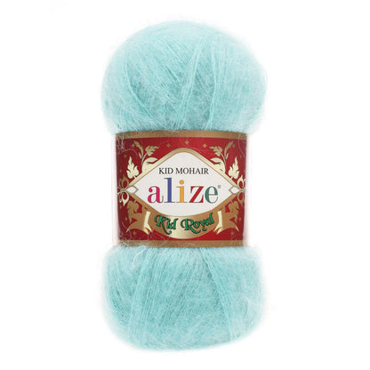 Alize Kid Mohair mezgimo siūlai 50g (62% mohair, 38% poliamidas) - Pasaulio Siūlai