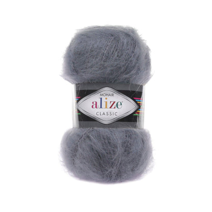 Alize Mohair Classic 100g (mohera, vilna, akrilanas) - Pasaulio Siūlai