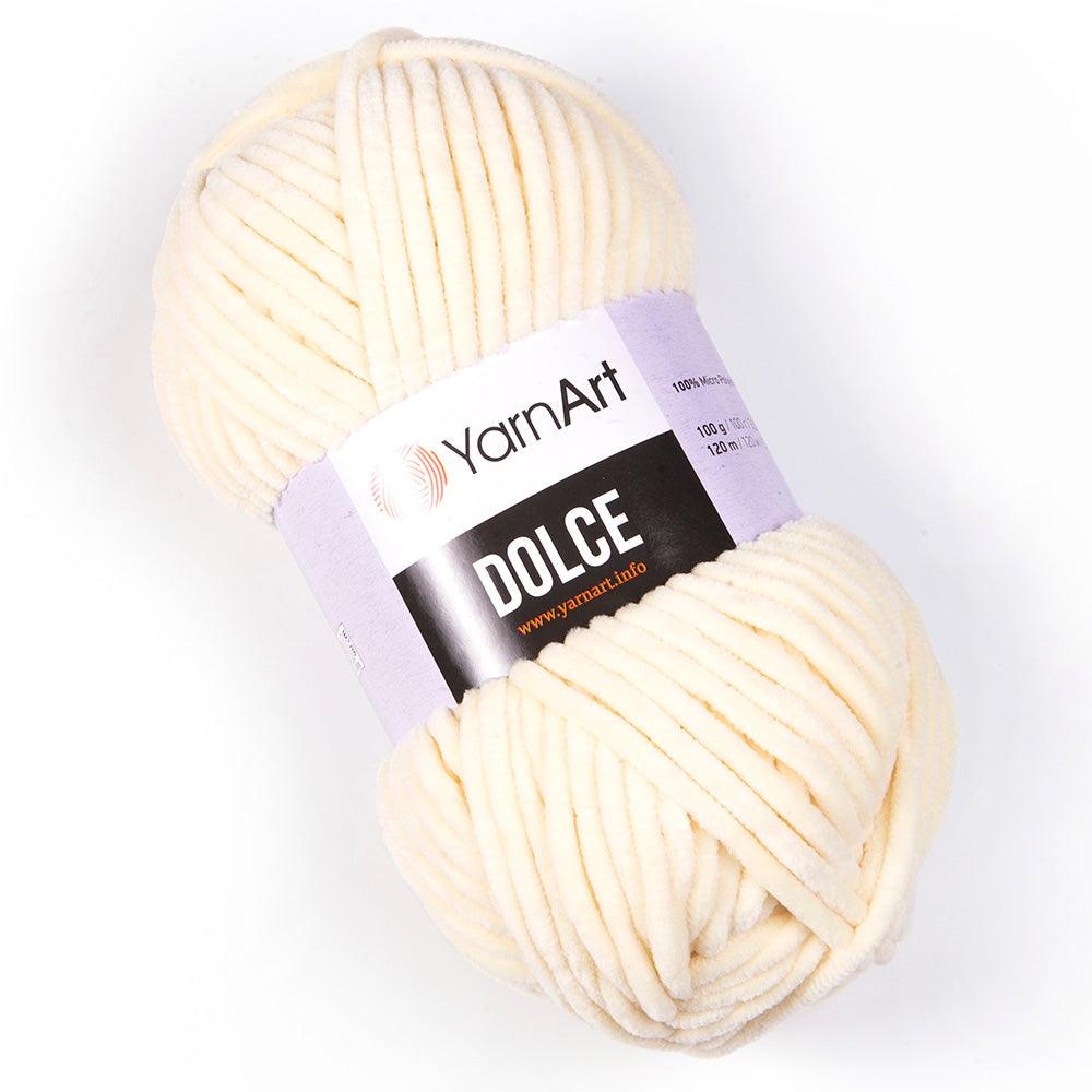 YarnArt Dolce mezgimo siūlai 100g (pliušas) - Pasaulio Siūlai