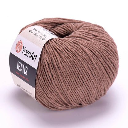YarnArt Jeans mezgimo siūlai 50g (medvilnė, akrilanas) - Pasaulio Siūlai
