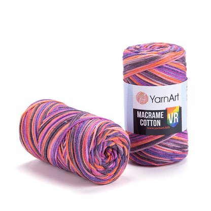 YarnArt Macrame Cotton VR 250g (medvilnė, poliesteris) - Pasaulio Siūlai