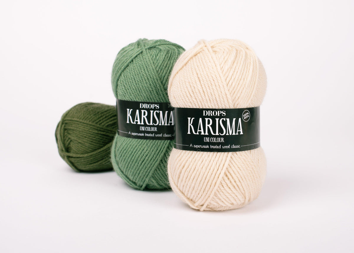 DROPS Karisma mezgimo siūlai 50g (vilna) - Pasaulio Siūlai